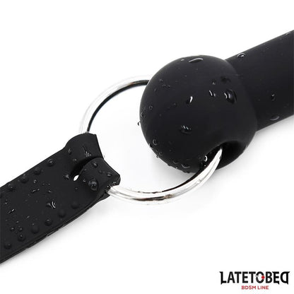 LATETOBED BDSM LINE - SILICONE BONE GAG ADJUSTABLE