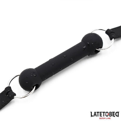LATETOBED BDSM LINE - SILICONE BONE GAG ADJUSTABLE