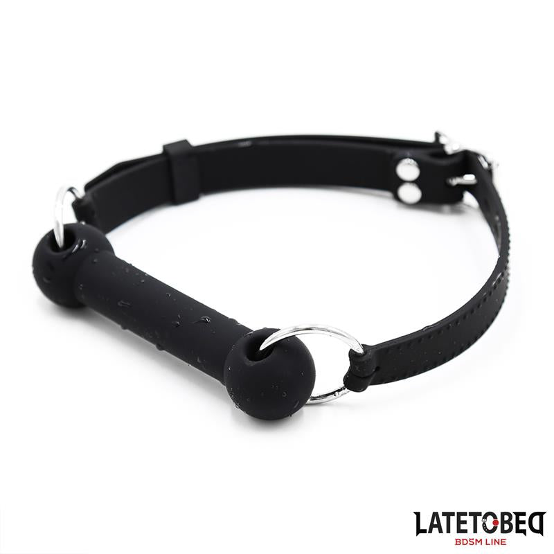 LATETOBED BDSM LINE - SILICONE BONE GAG ADJUSTABLE