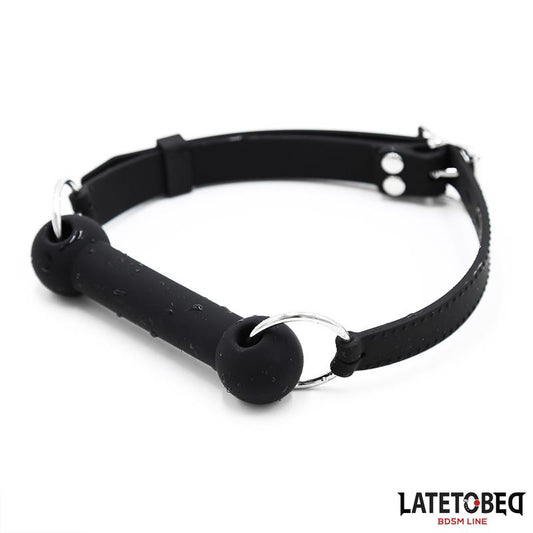 LATETOBED BDSM LINE - SILICONE BONE GAG ADJUSTABLE