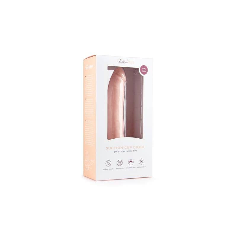 EASYTOYS - SILICONE DILDO FLESH - 21 CM