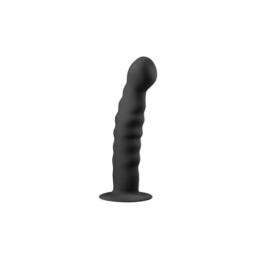 EASYTOYS - SILICONE DILDO  - BLACK