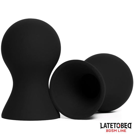 LATETOBED BDSM LINE - SILICONE NIPPLE SUCKERS