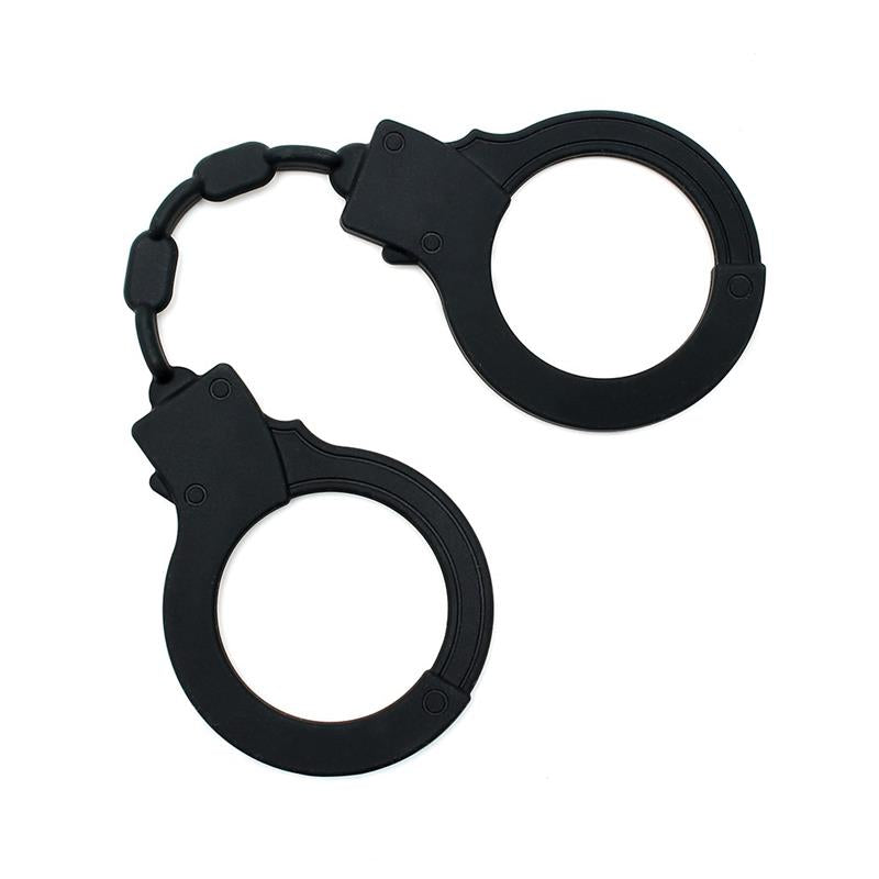 BONDAGE PLAY - SILICONE TOY HANDCUFFS