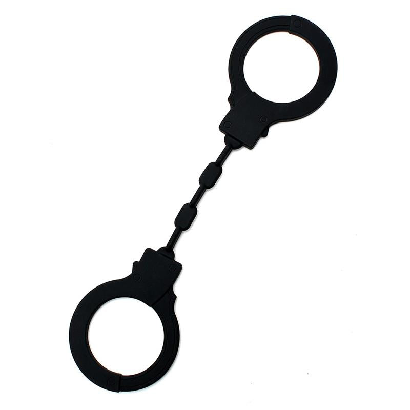 BONDAGE PLAY - SILICONE TOY HANDCUFFS