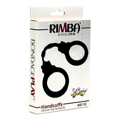 BONDAGE PLAY - SILICONE TOY HANDCUFFS