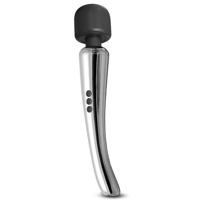 ACTION - SILVERY HIGH-TECH WAND SUPER POWERFUL WIRELESS USB CHROME SILICONE