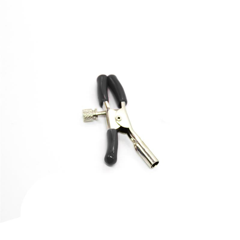 LATETOBED BDSM LINE - SINGLE METAL IPPLE CLAMP BLACK