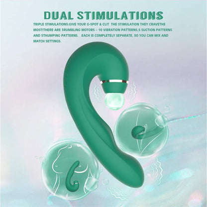 CHISA - SIREN VIBE WITH SUCTION AND THUMPING
