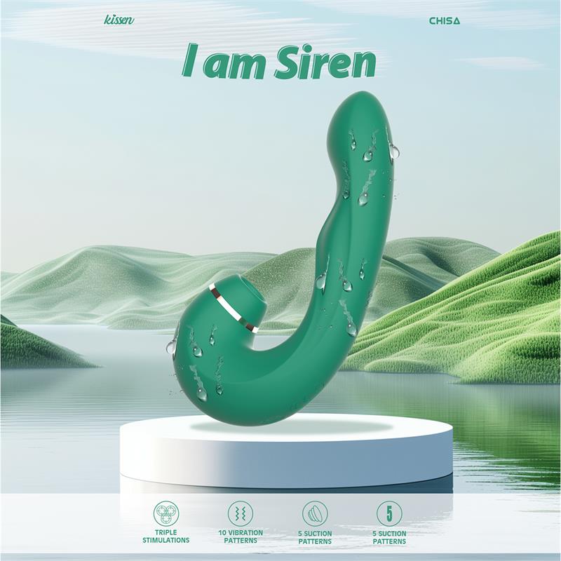 CHISA - SIREN VIBE WITH SUCTION AND THUMPING