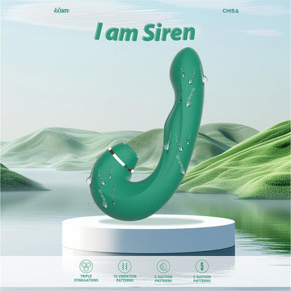 CHISA - SIREN VIBE WITH SUCTION AND THUMPING