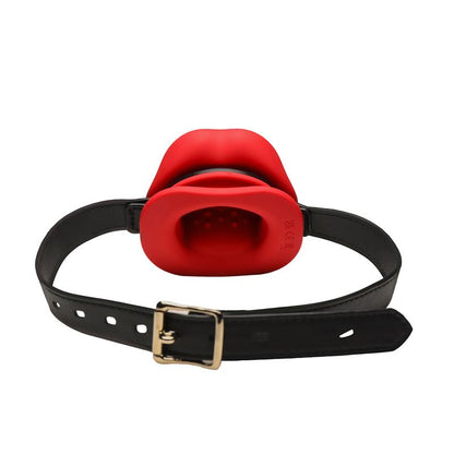 MASTER SERIES - SISSY MOUTH GAG WITH VIBRATION