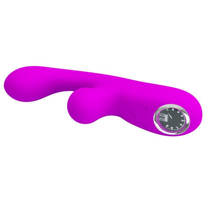 PRETTYLOVE - SKYLAR BUNNY VIBRATOR AND THUMPING  FUCHSIA