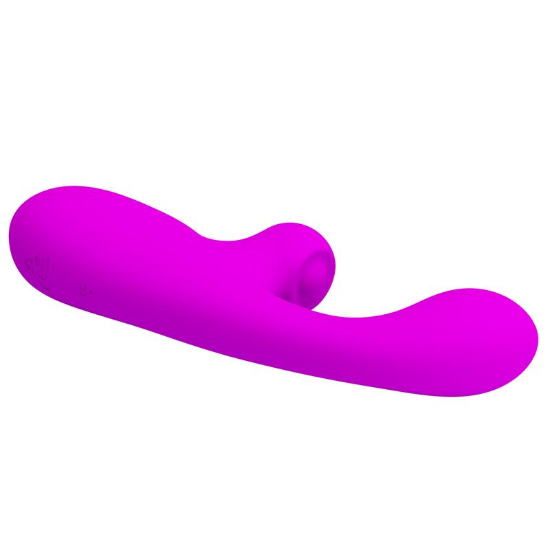PRETTYLOVE - SKYLAR BUNNY VIBRATOR AND THUMPING  FUCHSIA