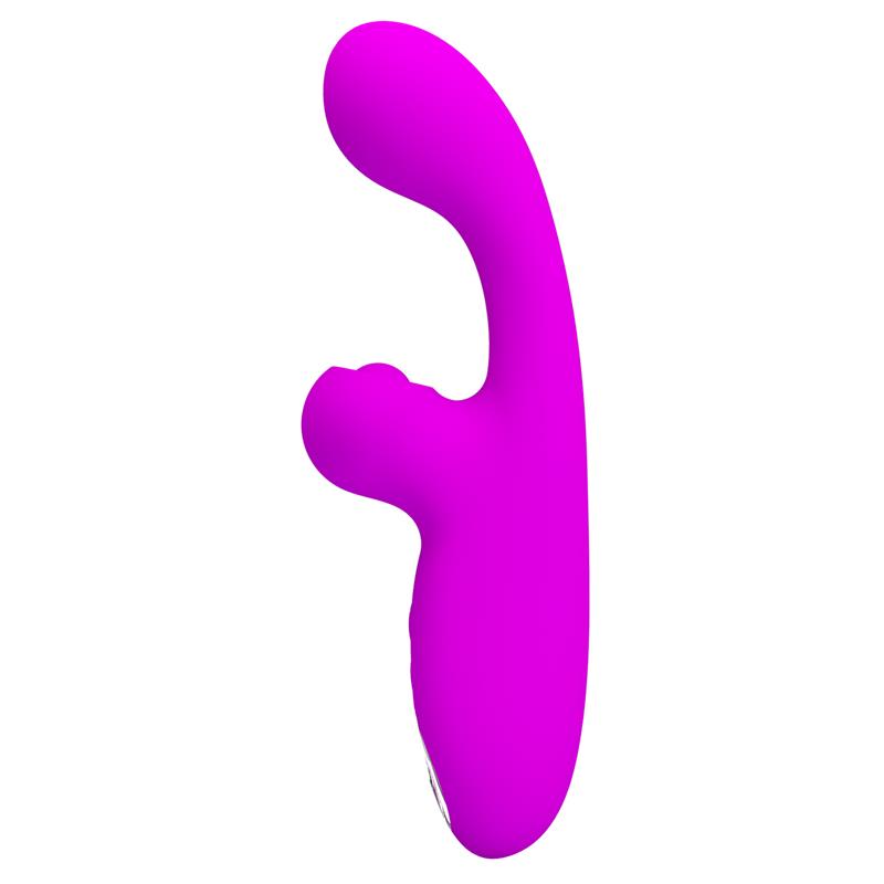 PRETTYLOVE - SKYLAR BUNNY VIBRATOR AND THUMPING  FUCHSIA