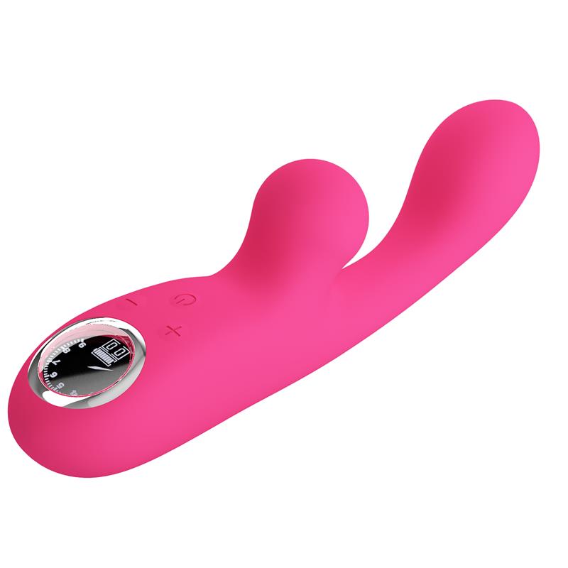 PRETTYLOVE - SKYLAR BUNNY VIBRATOR AND THUMPING  PINK