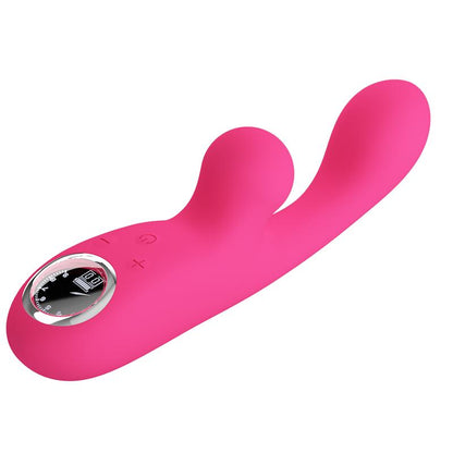 PRETTYLOVE - SKYLAR BUNNY VIBRATOR AND THUMPING  PINK