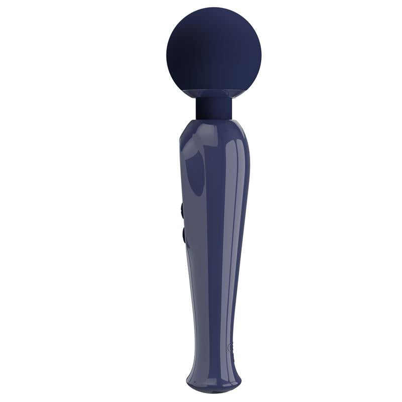 PRETTYLOVE - SKYLER MASSAGER WAND WITH DIGITAL SCREEN BLUE