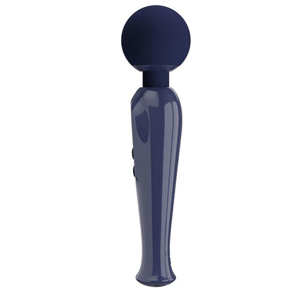 PRETTYLOVE - SKYLER MASSAGER WAND WITH DIGITAL SCREEN BLUE
