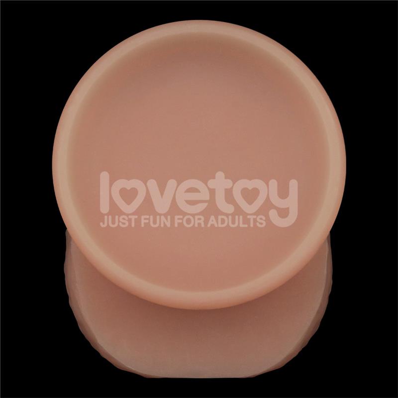LOVETOY - SLIDING PRO DILDO SLIDING SKIN DUAL LAYER 7.5