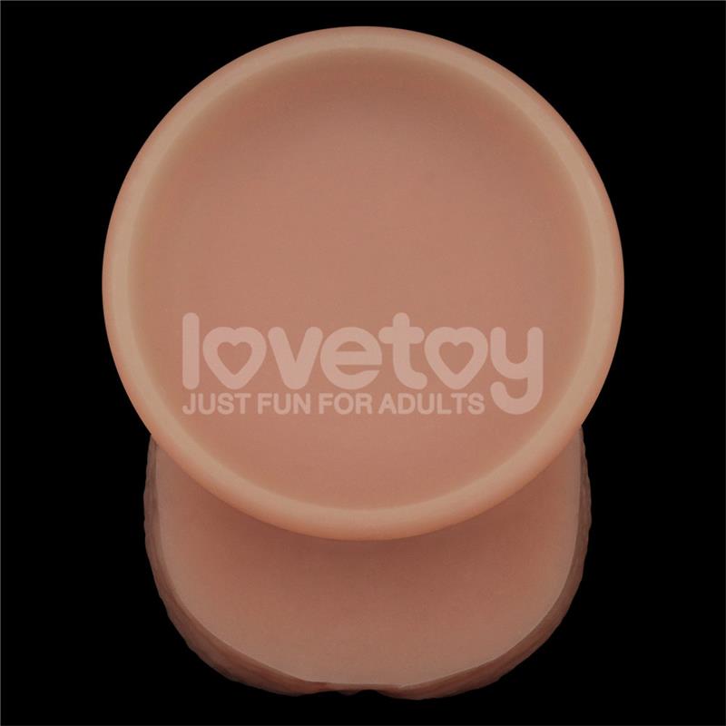 LOVETOY - SLIDING PRO DILDO SLIDING SKIN DUAL LAYER 8.5