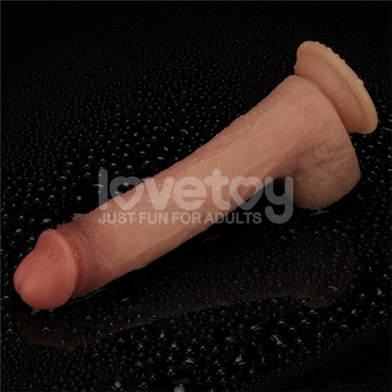 LOVETOY - SLIDING PRO DILDO SLIDING SKIN DUAL LAYER 9