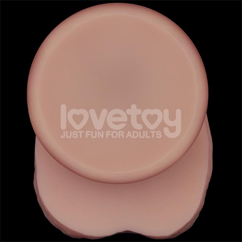 LOVETOY - SLIDING PRO II DILDO SLIDING SKIN DUAL-LAYER 10