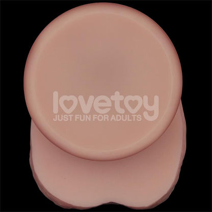LOVETOY - SLIDING PRO II DILDO SLIDING SKIN DUAL-LAYER 10