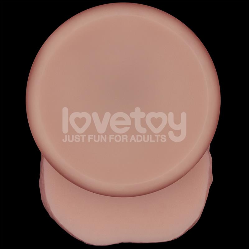 LOVETOY - SLIDING PRO II DILDO SLIDING SKIN DUAL-LAYER 8.5