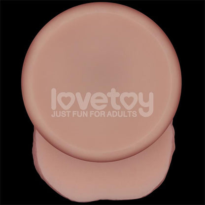 LOVETOY - SLIDING PRO II DILDO SLIDING SKIN DUAL-LAYER 8.5