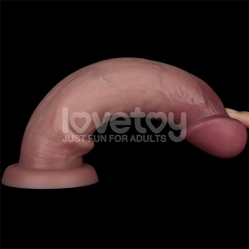 LOVETOY - SLIDING PRO II DILDO SLIDING SKIN DUAL-LAYER 9