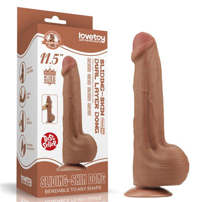 LOVETOY - SLIDING SKIN DUAL LAYER 11.5