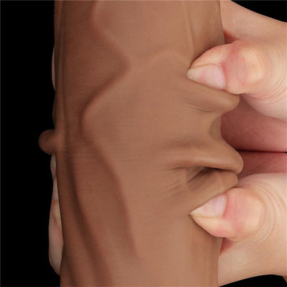 LOVETOY - SLIDING SKIN DUAL LAYER 12