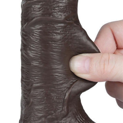 LOVETOY - SLIDING SKIN DUAL LAYER DILDO 7.5
