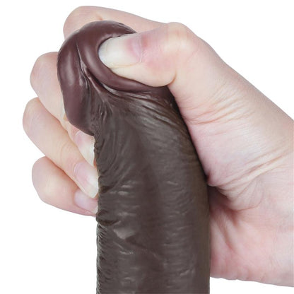 LOVETOY - SLIDING SKIN DUAL LAYER DILDO 7.5