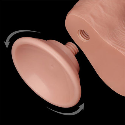 LOVETOY - SLIDING SKIN DUAL LAYER DILDO 7.5