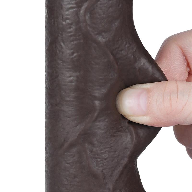 LOVETOY - SLIDING SKIN DUAL LAYER DILDO 7