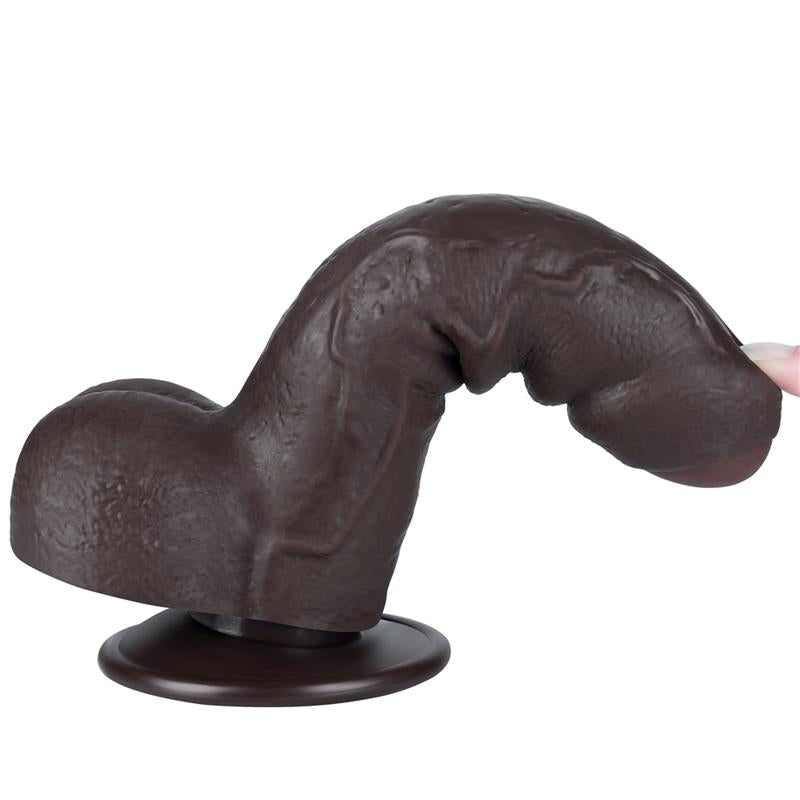 LOVETOY - SLIDING SKIN DUAL LAYER DILDO 7