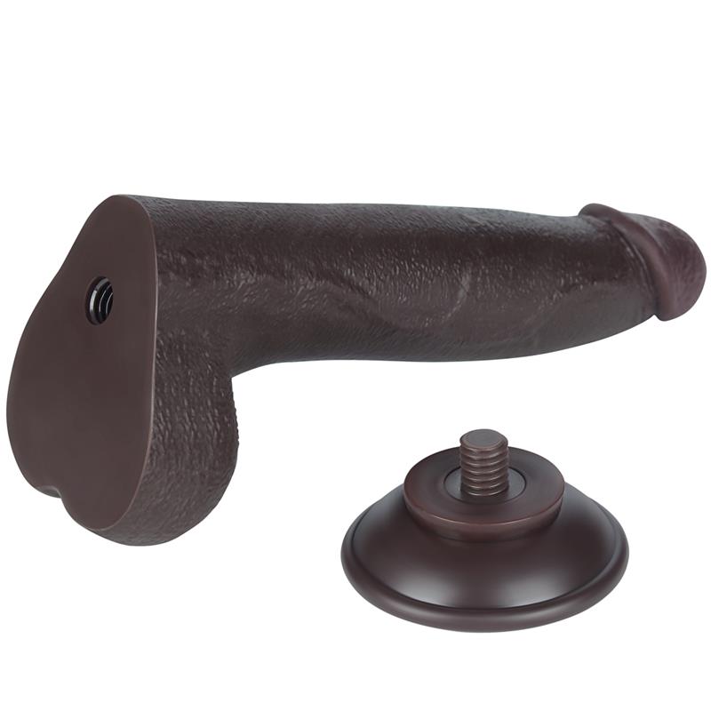 LOVETOY - SLIDING SKIN DUAL LAYER DILDO 8.5