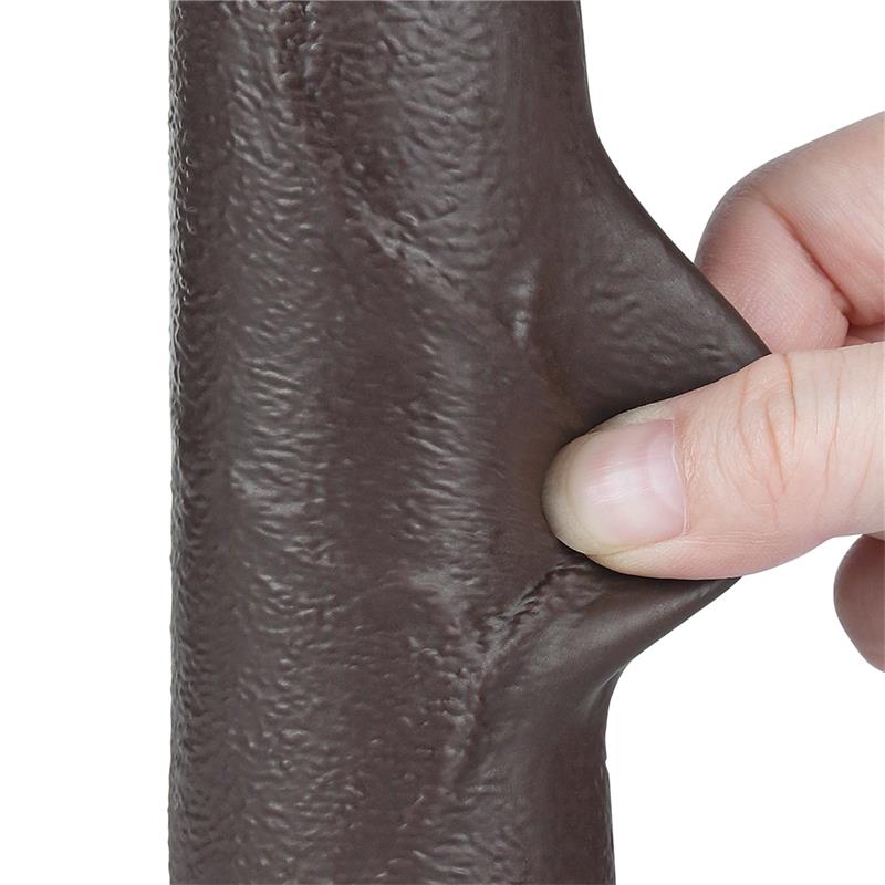 LOVETOY - SLIDING SKIN DUAL LAYER DILDO 8.5
