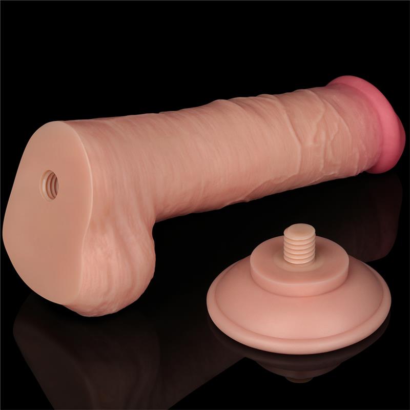 LOVETOY - SLIDING SKIN DUAL LAYER DILDO 8