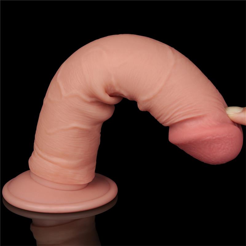 LOVETOY - SLIDING SKIN DUAL LAYER DILDO 8