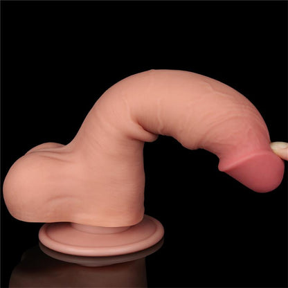 LOVETOY - SLIDING SKIN DUAL LAYER DILDO 8