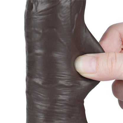 LOVETOY - SLIDING SKIN DUAL LAYER DILDO 8
