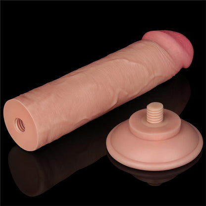 LOVETOY - SLIDING SKIN DUAL LAYER DILDO 8