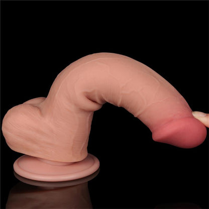 LOVETOY - SLIDING SKIN DUAL LAYER DILDO 8