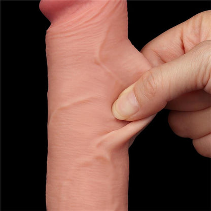 LOVETOY - SLIDING SKIN DUAL LAYER DILDO 8
