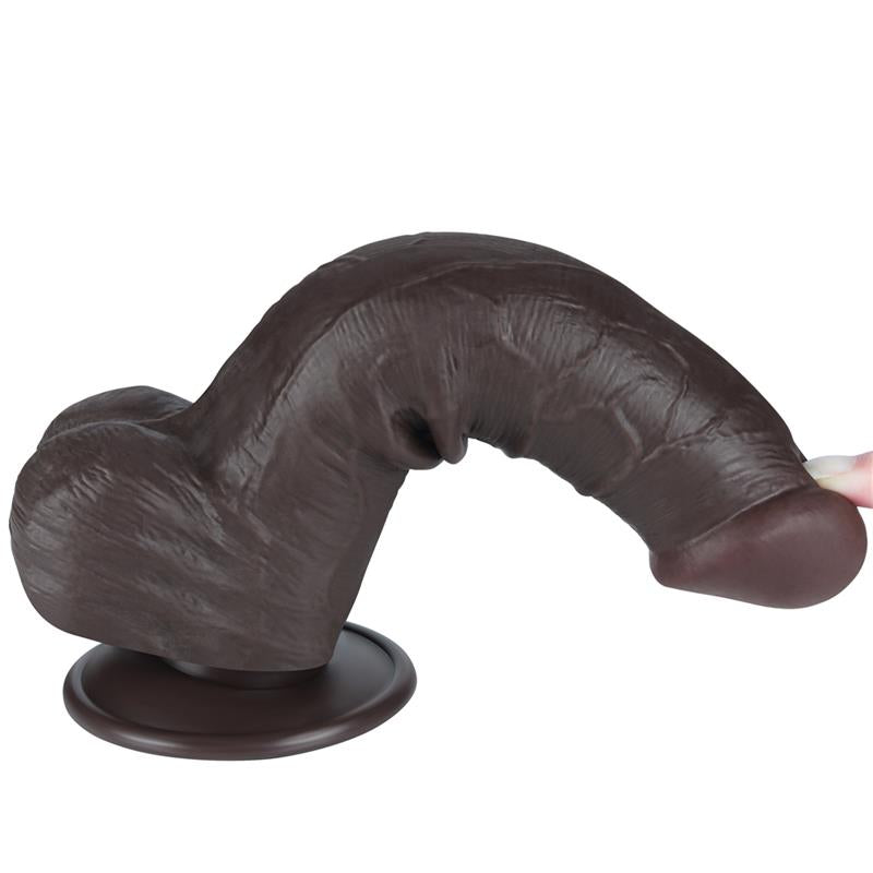LOVETOY - SLIDING SKIN DUAL LAYER DILDO 8