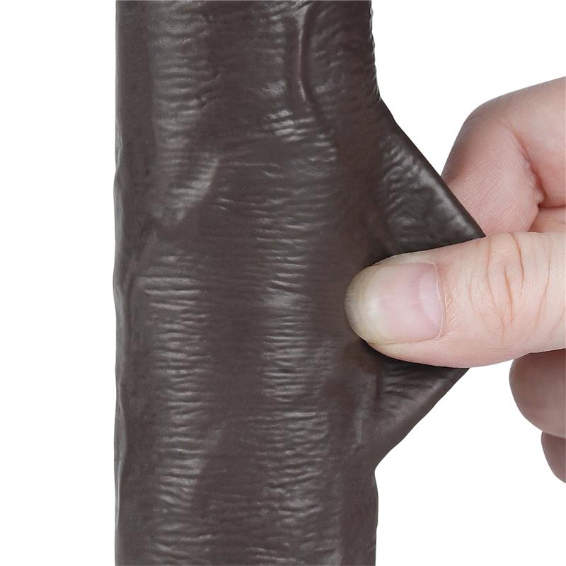 LOVETOY - SLIDING SKIN DUAL LAYER DILDO 8