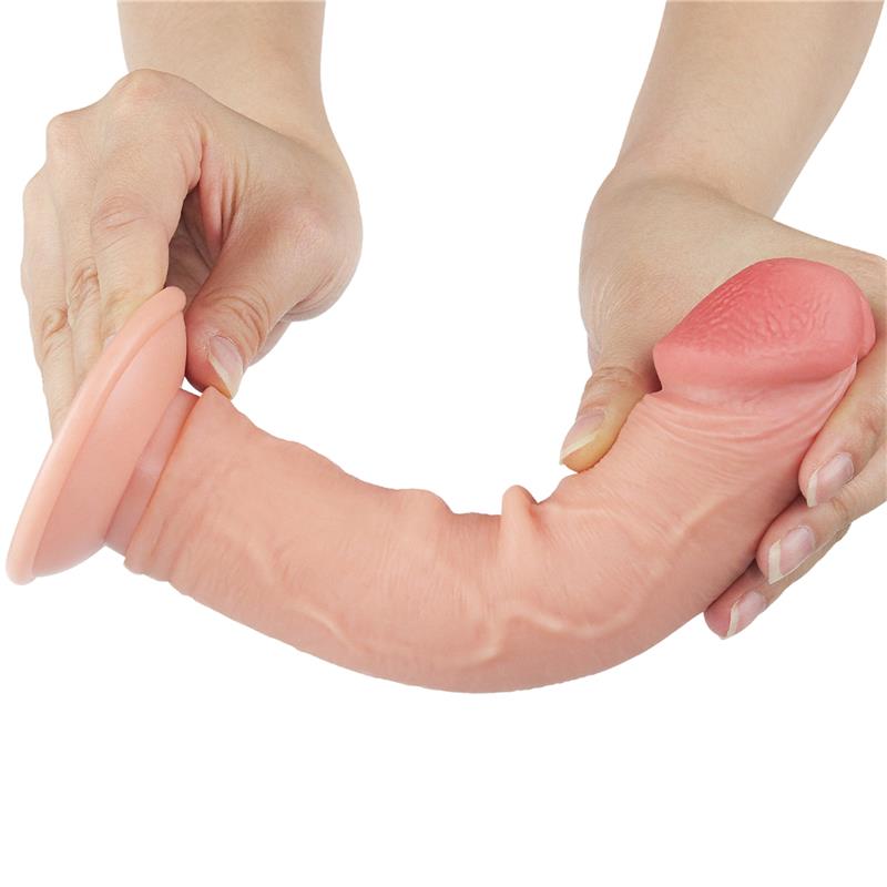 LOVETOY - SLIDING SKIN DUAL LAYER DILDO 8